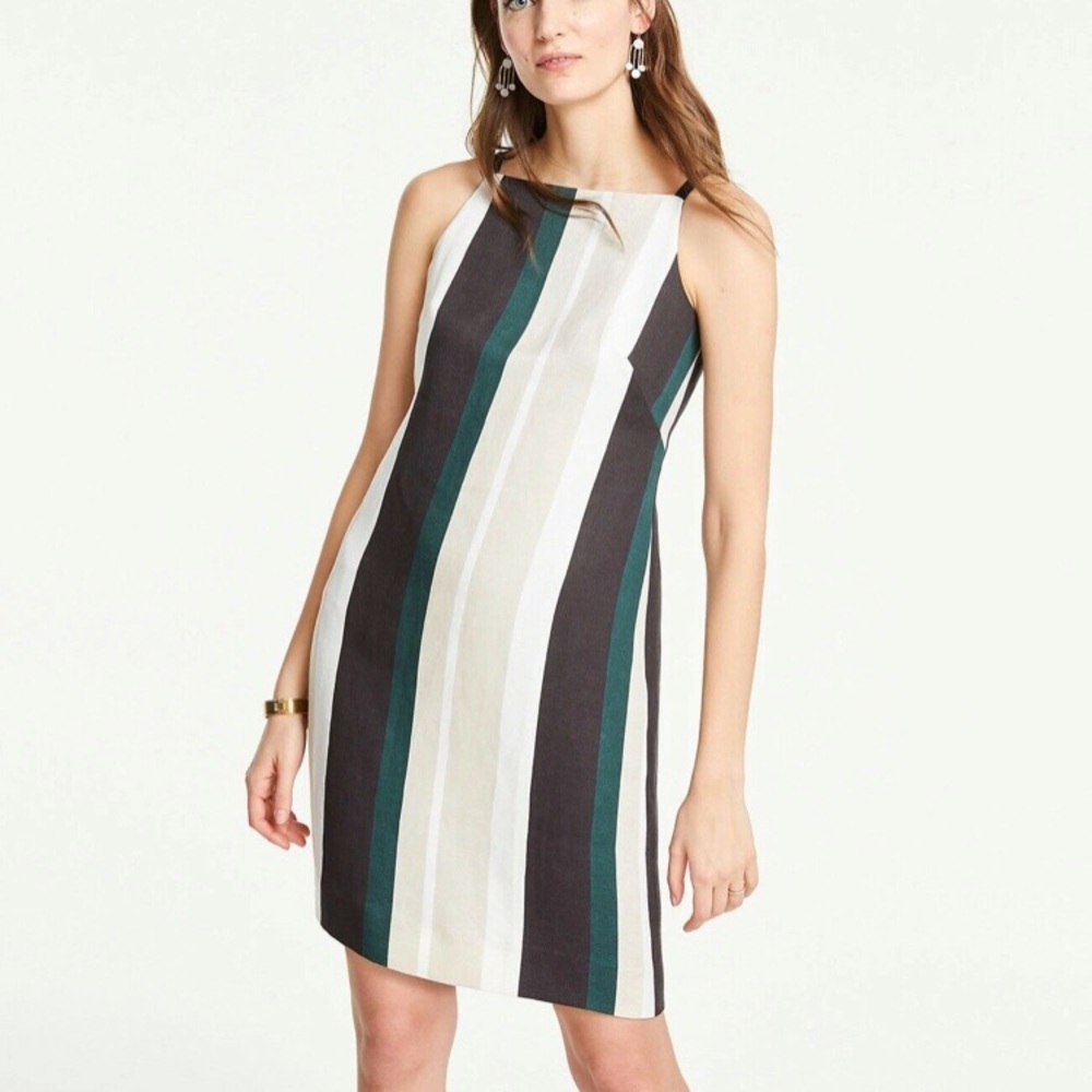Ann Taylor Stripe Dress